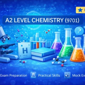 A-Level student attending online tutoring session for Cambridge Chemistry in UAE