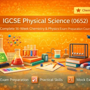 Table of IGCSE and O-Level subjects available for online tutoring at Connected Learning Hub