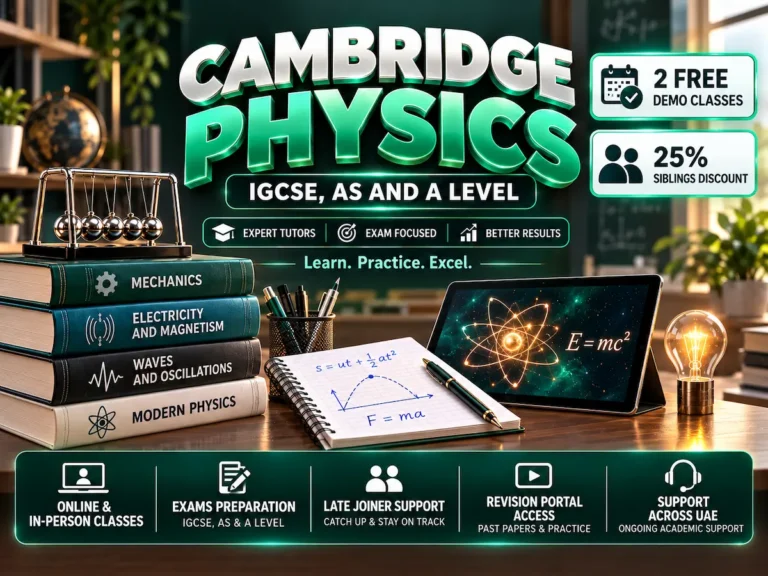 cambridge igcse physics tutor in uae