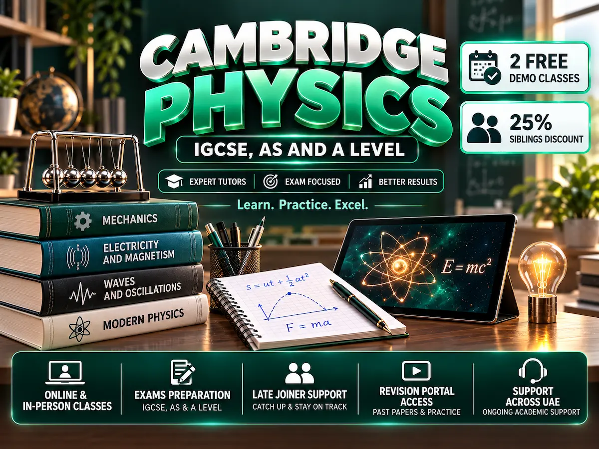 cambridge igcse physics tutor in uae