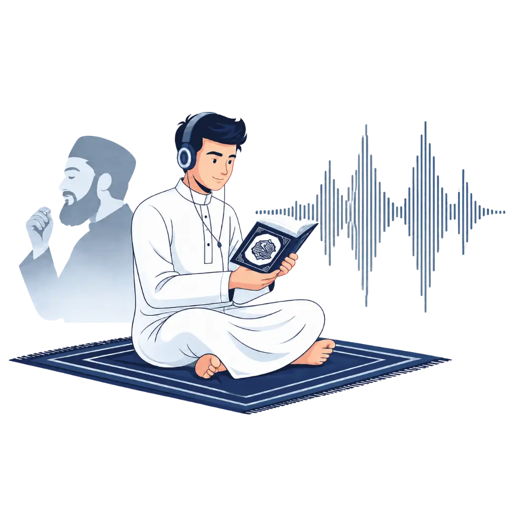 Advanced online quran learning with translation and Tafseer for adults and teens