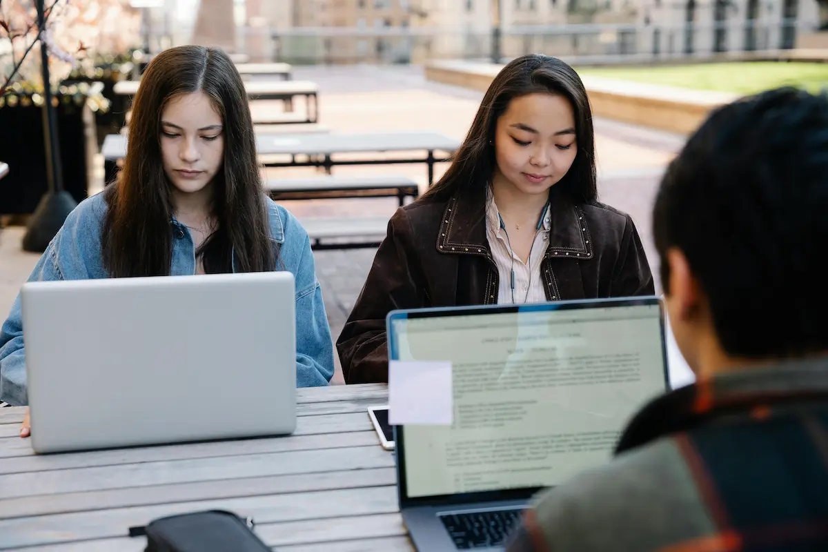 Edexcel IGCSE and A Level student revising with a tutor during an online tuition lesson in the UAE