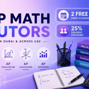AP Math tutors in Dubai helping students with American Curriculum AP Calculus and AP Statistics in UAE